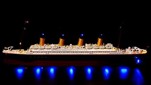 A Titanic Építése Készlet, Nagy Modell Hajó, a Titanic Kit Iparművészeti Construction Kit Felnőttek számára, Születésnapi Ajándék, Esküvő,