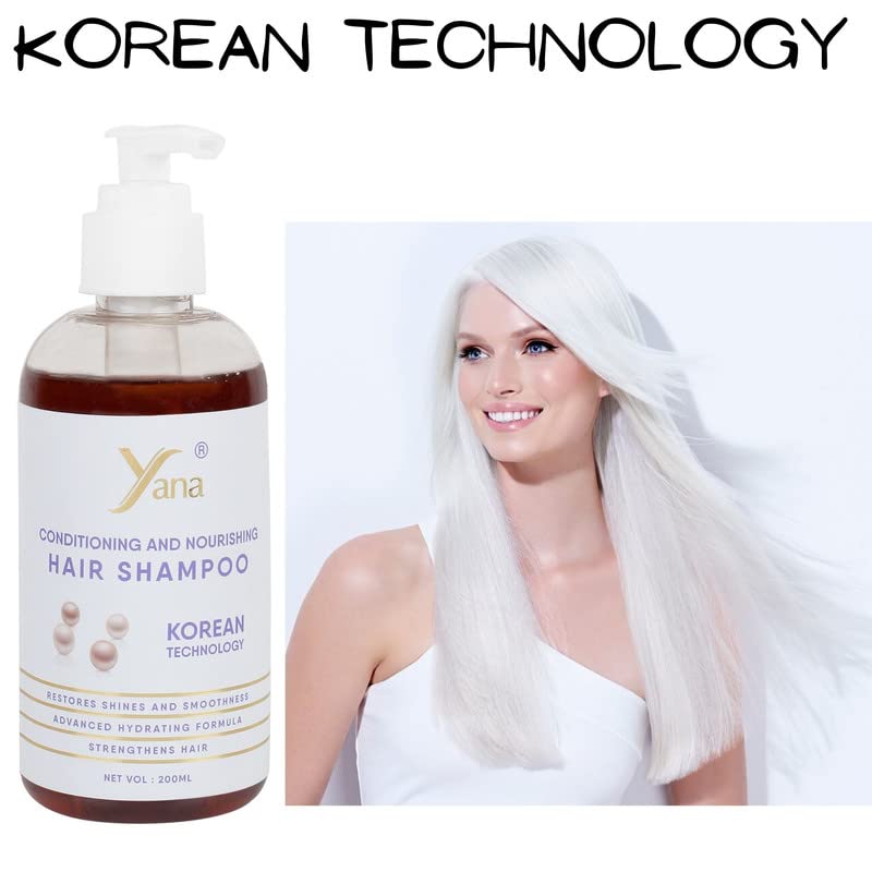 Yana Hair Sampon Koreai Technológia Gyógynövényes Sampon Nők