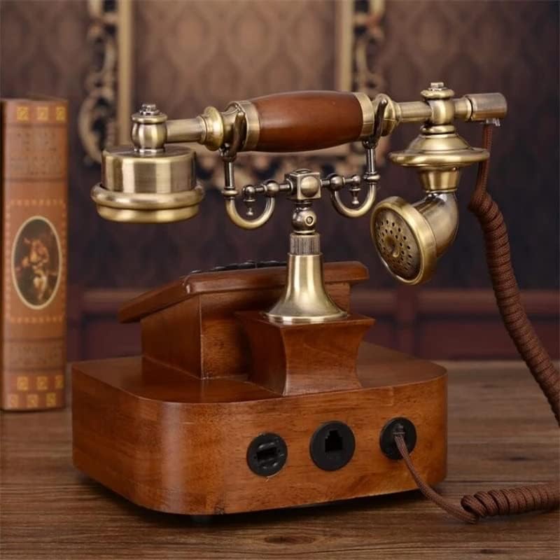 SJYDQ Antik Európai Retro Vezetékes Telefon a Hívás ID Óra Csengőhang Időzítés Funkció Vezetékes Telefon, Otthoni Iroda Hotle