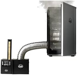 Bradley Dohányos Hideg Füst Adapter Alumínium Cső, Fekete