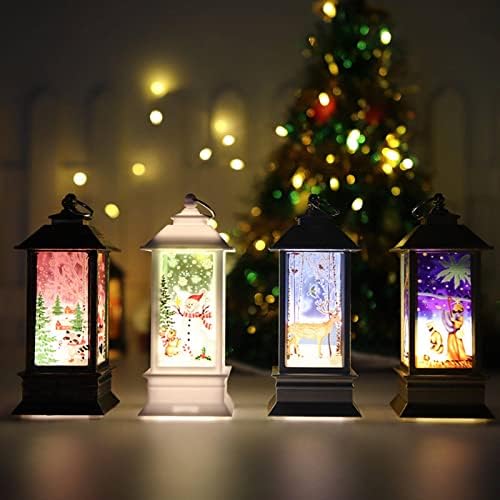 NC 1 Darab Kerti Gyertya, Lámpás, Dekoratív LED Lámpa, Karácsonyi Gyertya, LED Tea Fény, Karácsonyi Dekoráció, Asztali Lámpa, Dekoráció,