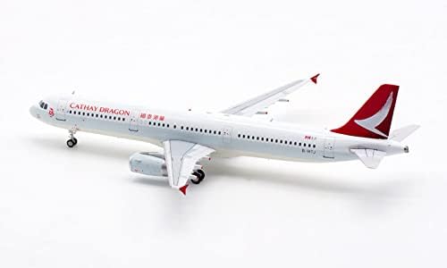 Légi közlekedés Cathay Sárkány Airbus A321 B-HTJ 1?200 FRÖCCSÖNTÖTT Repülőgép Előre épített Modell