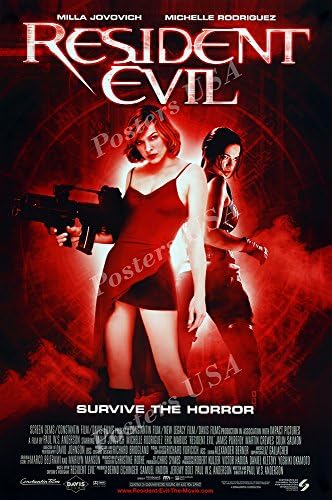 PremiumPrints - Resident Evil Bio Veszélyességi Eredeti Film Poszter Fényes Kivitelben Készült az USA-ban - MOV470 (16 x