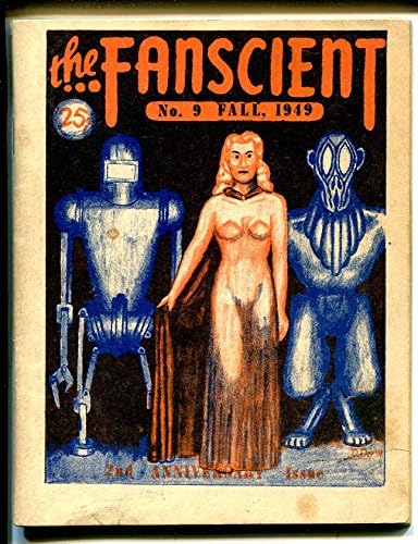 Fanscient 9 1949-Robert Heinlein lista-Angelman-klasszikus fanzine-VG/FN
