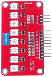 SMAKN Színes LED Modul 5050 LED SCM Fény, Víz Modul Arduino AVR KAR 51