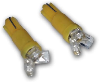 Tuningpros LEDIG-T5-Y3 Gerneral Eszköz LED Izzók T5, 3 LED Sárga 2-pc-be