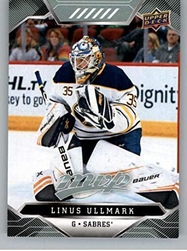2019-20 Felső szint MVP Jégkorong 172 Linus Ullmark Buffalo Sabres Hivatalos NHL Kereskedelmi Kártyát UD