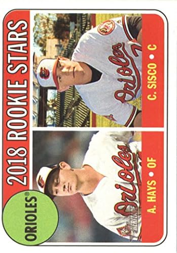 2018 Topps Örökség 66 Esélyt Sisco/Austin Hays Baltimore Orioles Újonc Baseball Kártya
