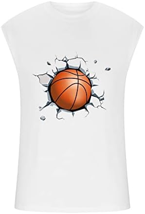 Kbndieu Izom Edzőtermi Edzés Tartály Tetejét Férfi Testépítés Fitness Póló Férfi Kosárlabda Nyomtatás Tshirt egyszínű