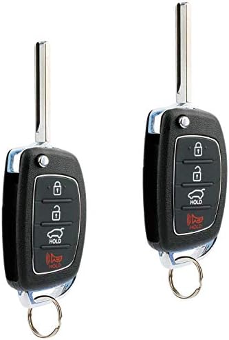 Flip Kulcs beleillik 2013-2015 Hyundai Santa Fe Kulcsnélküli Bejegyzés Távoli Fob (95430-4Z100, TQ8-RKE-3F04)