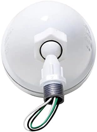 Hubbell-Bell LHS100W Időjárásálló Halogén Lámpa tartó 75 wattos Izzó, Forgatható Közös, Fehér