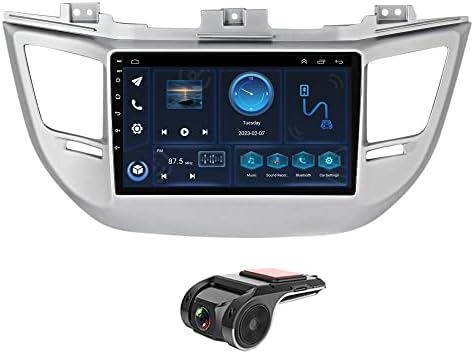 9 autórádió Multimédia Lejátszó Hyundai Tucson 2014-2018 Android 11 Autó Sztereó Carplay fejegység, GPS, Android Automatikus Bluetooth