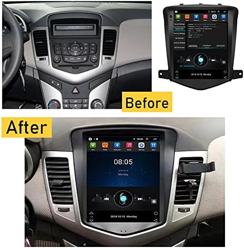 GOJOHO a Chevy Cruze Rádió 2009-2015 Sztereó 9.7 érintőképernyő Vezeték nélküli Carplay Tesla Stílus Beépített Bluetooth Dash DSP GPS Navigációs