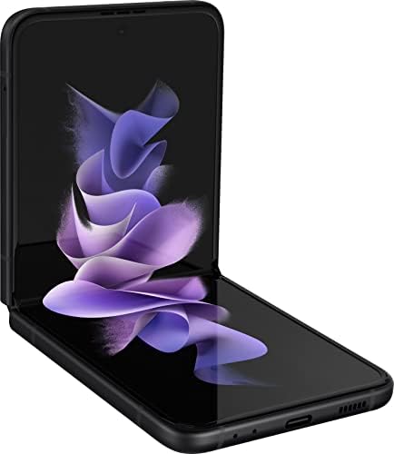 Samsung Galaxy Z Flip 3 5G 128GB Fekete Zárva, hogy a T-Mobile (Felújított)