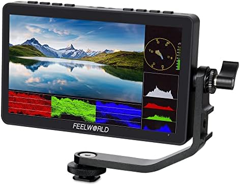 FEELWORLD F5 PRO V2 LUT5 Kamera Mező DSLR Monitor Csomag