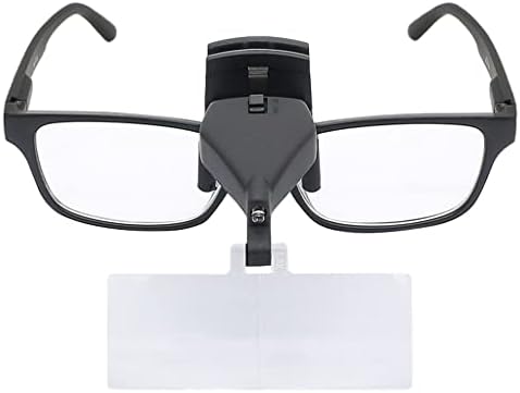 ZCMEB Többcélú Világító Szemüveg Nagyító Klipet, majd Nagyító Kézi Világítás