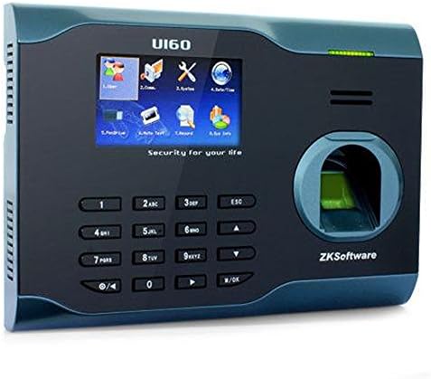 ZKSoftware U160 3.0 - Os Azonosítása az Ujjlenyomat-Jelenléti Óra Olvasó Készülék -Ujjlenyomat Időmérő Gép, 3.0 TFT Képernyő TCP/IP,