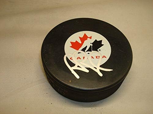 Rob Blake Aláírt Csapat Kanadai Jégkorong Dedikált 1A - Dedikált NHL Korong