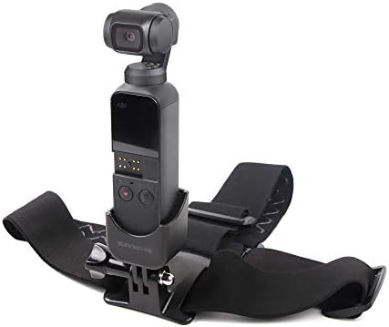 Állítható Zsebemben Fényképezőgép fejpánt Viselése Szíjjal Fém Adapter DJI OSMO Zseb a GOPRO Kamera