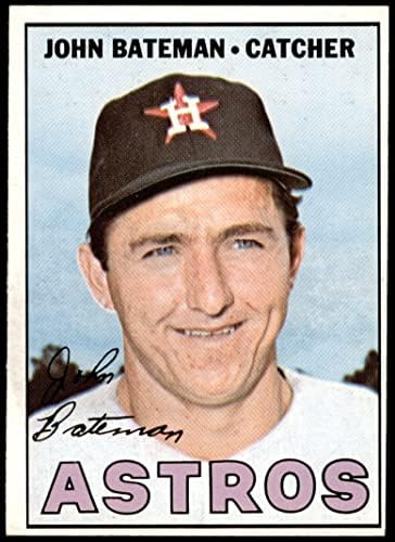 1967 Topps 231 John Bateman Houston Astros (Baseball Kártya) VG Astros