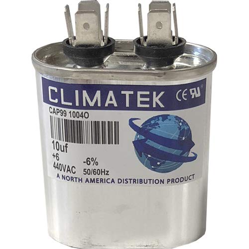 ClimaTek Ovális Kondenzátor - illik Fuvarozó HC90AA007 | 7.5 uf MFD 370/440 Volt VAC