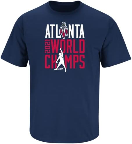 2021 világbajnokság T-Shirt Atlantai Baseball Rajongó (SM-5XL)