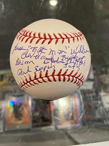 Jesse Bill Batman William Néger Liga Egyetlen Dedikált Baseball Szövetség Menta - Dedikált Baseball