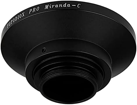 Fotodiox Pro bajonett Adapter Kompatibilis a Miranda (MIR) Lencsék, hogy a C-Mount Kamera