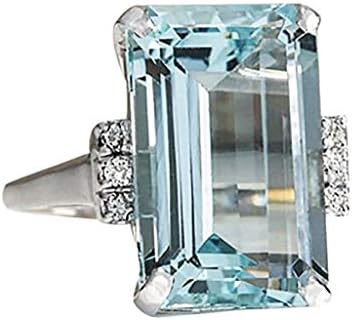 Luxus Divat Gyűrű a Nők Gyémánt Esküvői Pontosvessző Gyűrű Eljegyzési Bijoux Nagy Ékszer Gyűrű Lányok trendi Tini