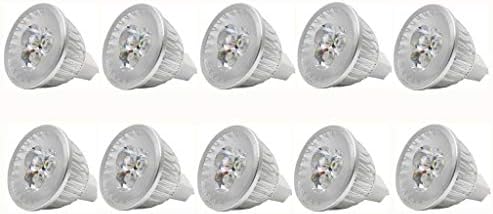 MR16 LED Izzó MR16 3W LED hideg Fehér Izzók GU5.3 MR16 LED Izzó 12V 3 Watt LED Reflektor Izzók a Táj Süllyesztett Pálya Világítás,20W