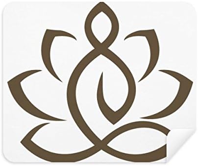 Kultúra Lotus Ábra tisztítókendővel Képernyő Tisztító 2db Velúr Szövet