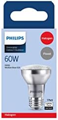 Philips 60 Wattos Egyenértékű PAR16 Halogén Szabályozható Árvíz Izzó, Fehér, 6 Szám (Csomag 1)