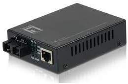 CP Technológiák LevelOne FVT-2401 10/100 Based TX, hogy 100FX Media Converter, SC, Single-Mode 40 km (CP TechnologiesFVT-2401)