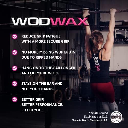 WodWax 2 Csomag 60g Bár - Az Eredeti Húzd Fel, Bár a Viasz a Jobb Tapadás