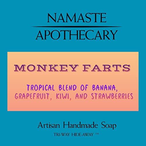 Tri-Ahogy rejtett Namaste Patikus Kézzel készített Fürdő Szappanok Természetes Szappan bőrápoló Kollekció Gyerekeknek az Ajándékokat - Majom