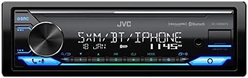 JVC KD-X380BTS Digitális Média Vevő Mely Bluetooth® / USB/SiriusXM/ Alexa / 13-sávos EQ/Változtatható Színű Megvilágítás/JVC Remote App Kompatibilitás