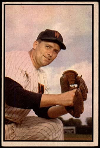 1953 Bowman 141 Frank Shea Washington Senators (Baseball Kártya) VG Szenátorok