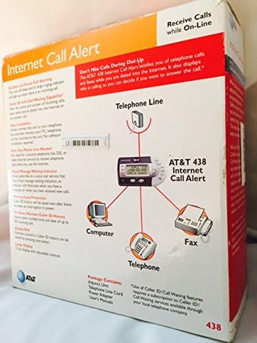 Az AT&T 438 internethívás-értesítés