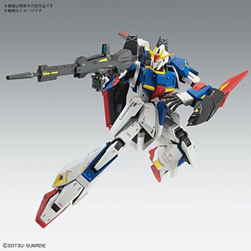 BANDAI SZELLEMEK(バンダイ スピリッツ) MG Mobil Öltöny Z Gundam Zeta Gundam Ver.Ka 1/100 Skála Színkódolt Műanyag Modell