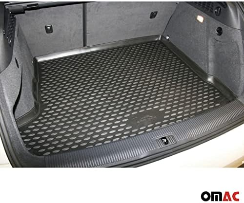 OMAC Csomagtartóban Szőnyeg Toyota FJ Cruiser 2006-2014 Fekete 3D Öntött Hátsó Őr Rakomány Hüvelyek Gumi - Minden Időjárás elleni