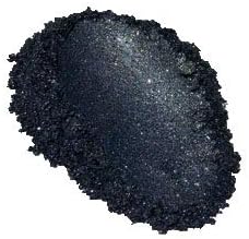 42g/1.5 oz Metál Zafír Kék Mica Por Pigment (Epoxi,Műgyanta,Szappan,Plastidip) Fekete Gyémánt Pigmentek