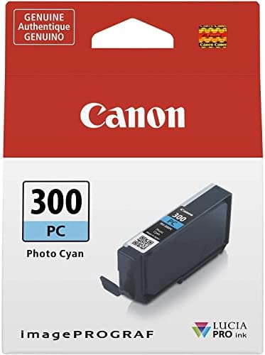 Canon PFI-300 Lucia PRO Ink, Fotó Ciánkék, Kompatibilis imagePROGRAF PRO-300 Nyomtató Standard (4197C002) PFI-300 Lucia PRO & Canon