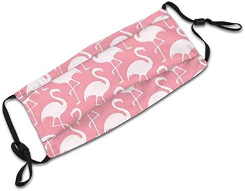 DUILLY Egzotikus Flamingo Minta Sziluett Egyszínű, Modern Stílusú Por Mosható, Újrahasználható Szűrő, valamint Újrafelhasználható