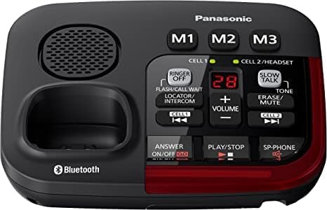 Panasonic KX-TGM430B + (1) KX-TGMA44B Link Sejt Bluetooth Beszél, Hívófél-AZONOSÍTÓ Hang Hangerő Emlékeztető Lassan Beszélni Ellenőrzési