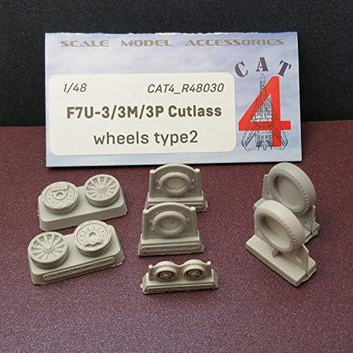 CAT4 R48030-1/48 Vought F7U-3/3M/3P C Kerekek Gyanta Frissítés a Type 2 MINKET
