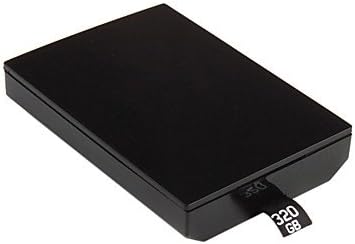 Boldog Műanyag 320GB Merevlemez-Merevlemez Esetében Xbox 360 Slim (Fekete)