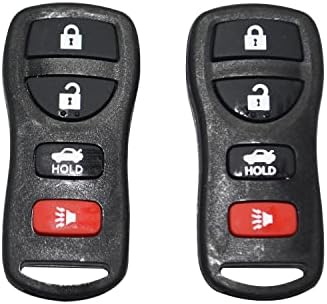 Extra-Partss Kulcsnélküli Bejegyzés Távoli Autó kulcstartó Csere-Nissan-Infiniti KBRASTU15 CWTWB1U821 4 Gombot 315Mhz (2)
