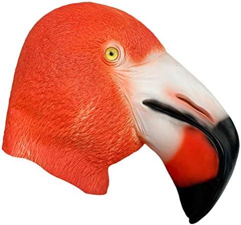 KESYOO Halloween Flamingo Alakú Teljes Borító Vicces Labdát Show Csőre AnimalHalloween Parti Dekoráció
