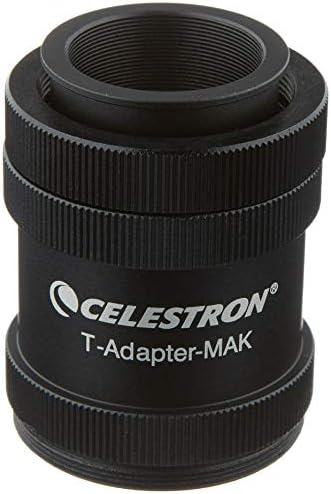 Celestron 93635-T-Adapter NexStar 4GT & 93419 T-Gyűrű, 35 mm-es Canon EOS Fényképezőgép (Fekete)