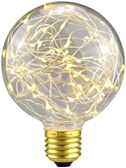 Edearkar G95 Edison LED Izzók Végtelen Izzó Dekoratív Világítás Lámpa 3W E26/E27 Bázis Meleg Fehér Vintage Edison Izzók LED Globe